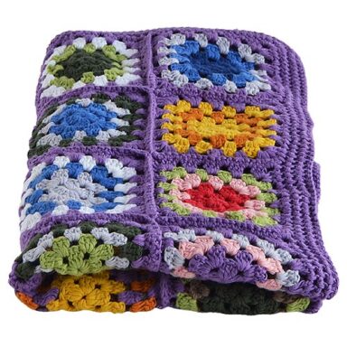 Crochet Granny Square Blanket