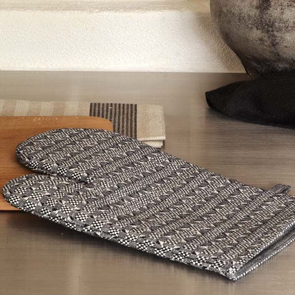 Linen Oven Mitt | Nordic - Image 2