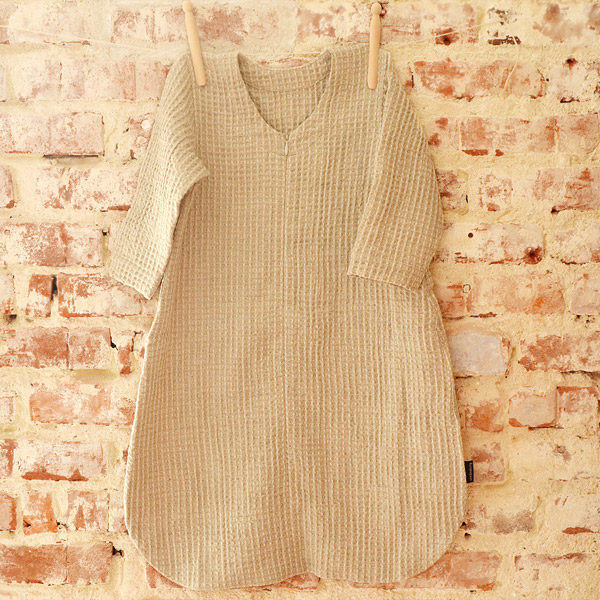 Babysovepose med ærmer | Hør - Billede 1