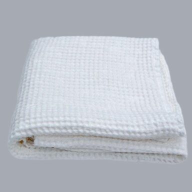 badehåndklæde hør  bomuld stor vaffel