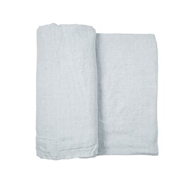 hørdug lysegrå vasket hør