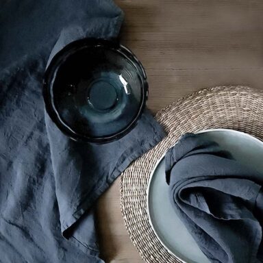 hørdug mørkegrå - blålig grå