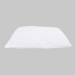white linen pillow case
