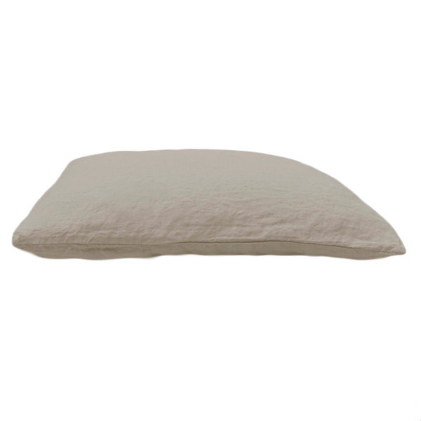 Natural linen pillow case