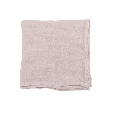 hørservietter koral rosa