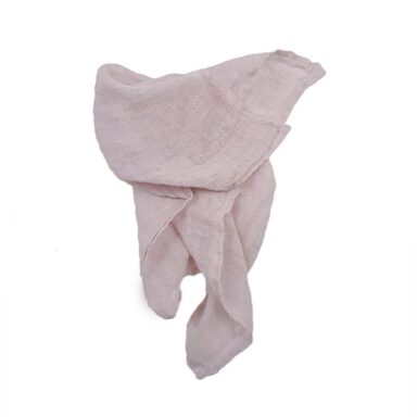 hørservietter koral rosa