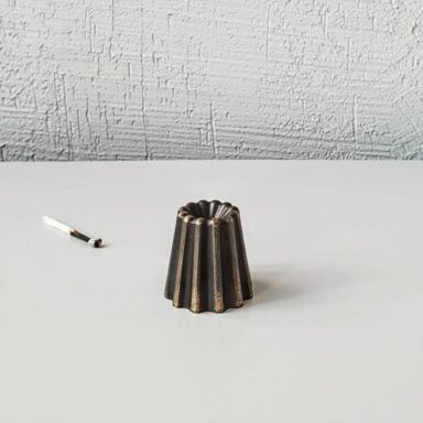 lysestage Mørk Messing