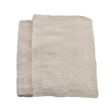 hørsengetæppe Simple Natur