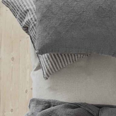 hørpudebetræk koksgrå