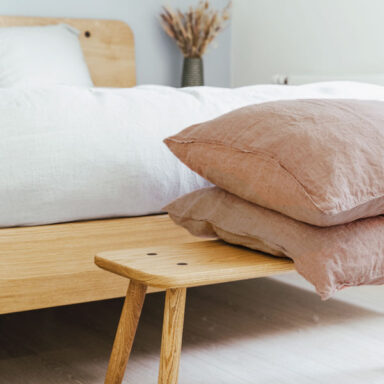 hørpudebetræk brun