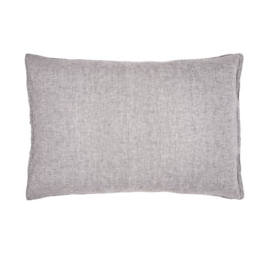 hørpudebetræk grå melange