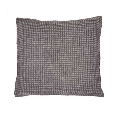 hørpudebetræk natur-sort 50x50