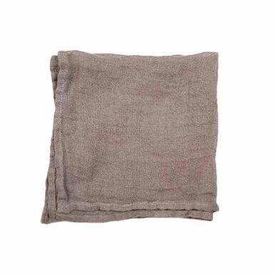 lysebrune hørservietter