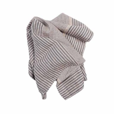 hør viskestykker Margit nougat brun