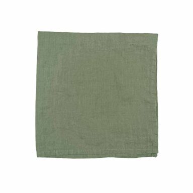 hørservietter mosgrøn, mørkegrøn