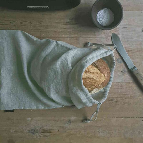 Linen bread bag | natural Linen bread bag | natural
