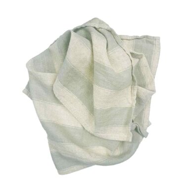 viskestykker hør-bomuld, hørviskestykke gul