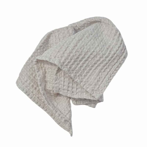 vaskeklud natur hør-bomuld, hør vaskeklud, stor vaffel vaskeklud