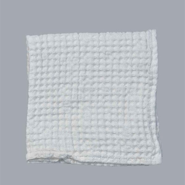 stor vaffel vaskeklud hør, hvid vaskeklud hør -bomuld, hør vaskeklud, stor vaffel vaskeklud