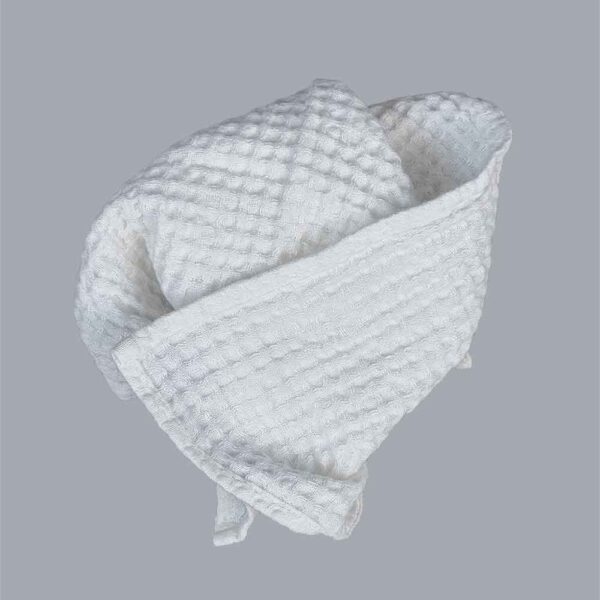 stor vaffel vaskeklud hør, hvid vaskeklud hør -bomuld, hør vaskeklud, stor vaffel vaskeklud